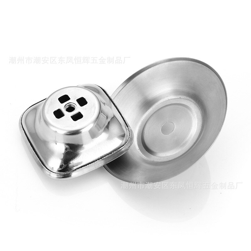 Universal grydelåg i rustfrit stål tophåndtag anti skoldning gryde kedel låg håndtag hætte låg løftemoment køkkenredskaber