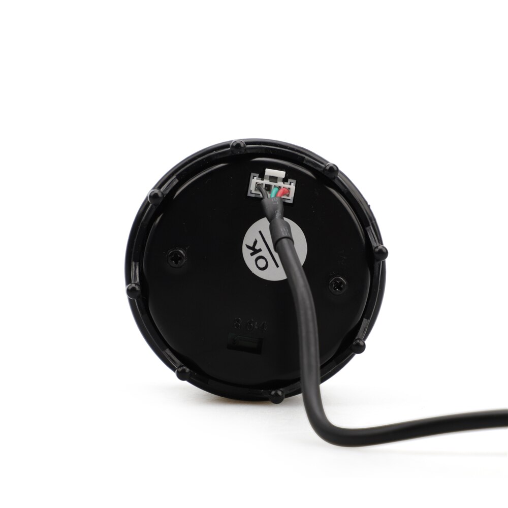 Blue LED 12V Air Fuel Ratio Gauge Analog Air Fuel 2" 52mm Car Meter LED Display with Narrowband O2 Oxygen Sensor REAR LOWER