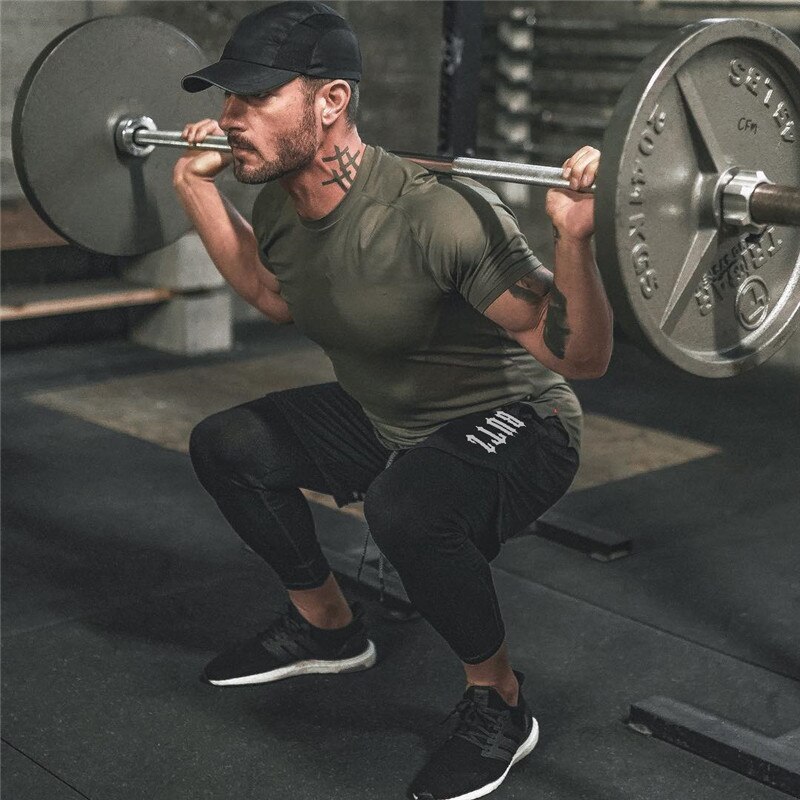 Streetwear Mode Broek Zomer Mannen Fitness Broek Jogger Joggingbroek Fitness Bodybuilding Sportkleding