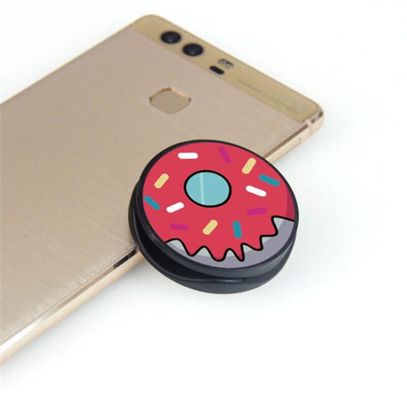 Alimenti Biscotti Espansione Phone Mount Grip Butterato Presa Fold Finger Grip Supporto Del Telefono Mobile per Il Iphone Smartphone Del Basamento della Staffa: I