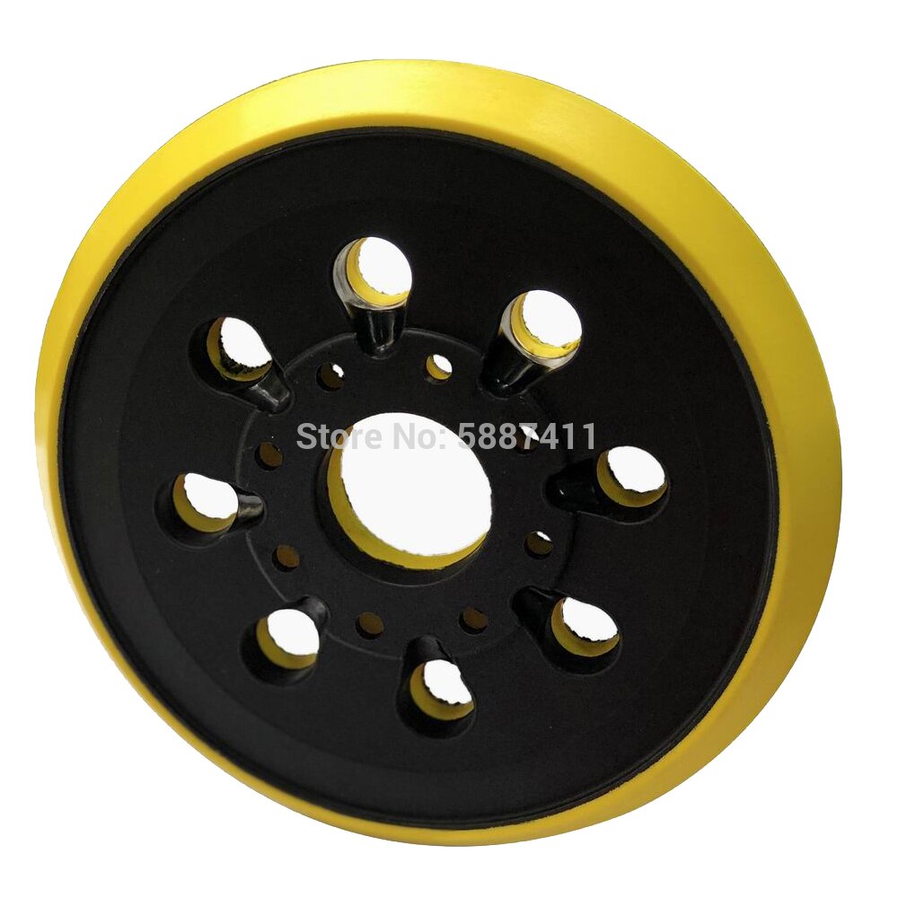 Hook and Loop Faced Sanding Pad 8 Holes