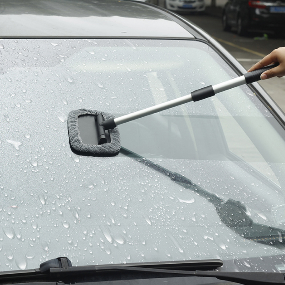 Auto Frontscheibe Glas Anti-beschlag Pinsel Wasser Fluss Fenster Rakel Teleskop Griff Auto Reinigung Werkzeug