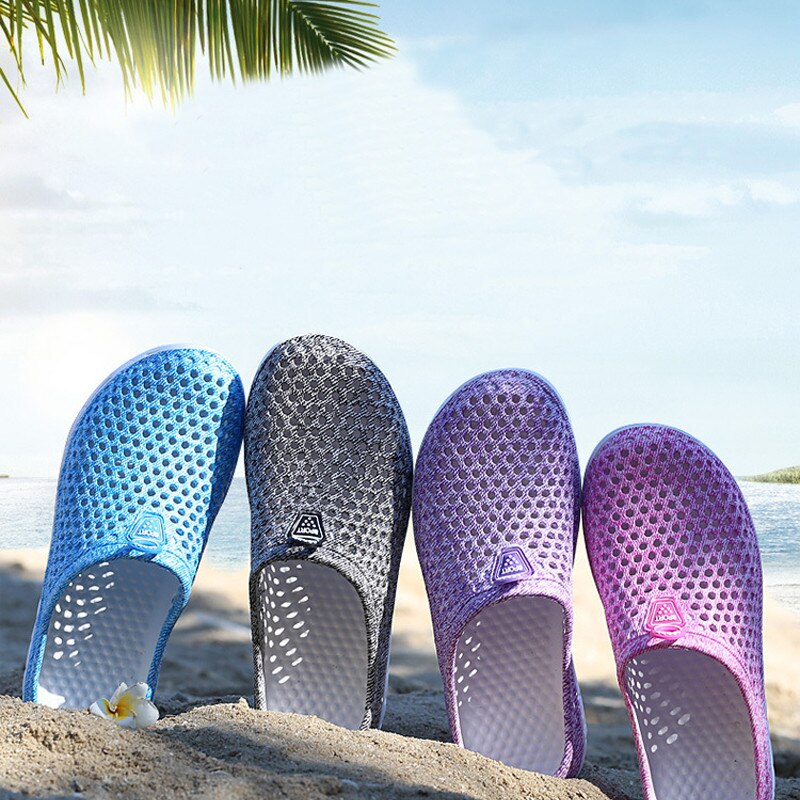 Women Leisure Fitness Shoes Women Light Breathable Summer Shoes Female Network Sports Toning Shoes Hollow Beach Shoes