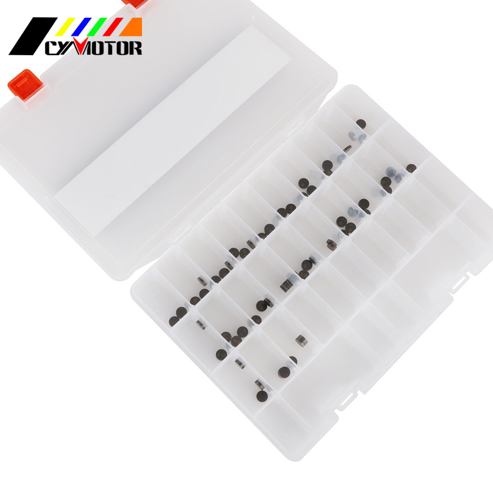Motorfiets 69Pcs 8.85mm Motor Onderdelen Verstelbare Klep Shim Kit Voor KTM SXF250 XCF250 SXF XCF XCFW EXC SX 350 450 505 Freeride350