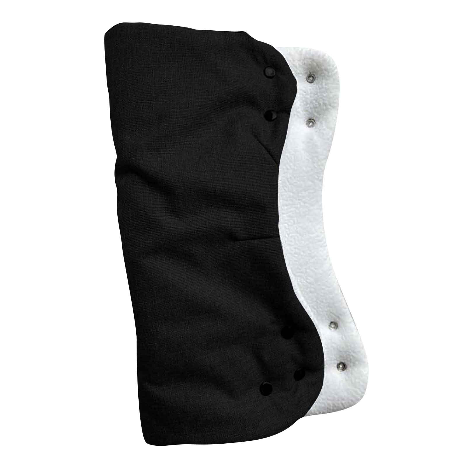 Hotest Jongen Meisjes Mode Fleece Hand Warmers Zijn Waterdicht, Winddicht En Antivries Baby Trolley Handschoenen: Black