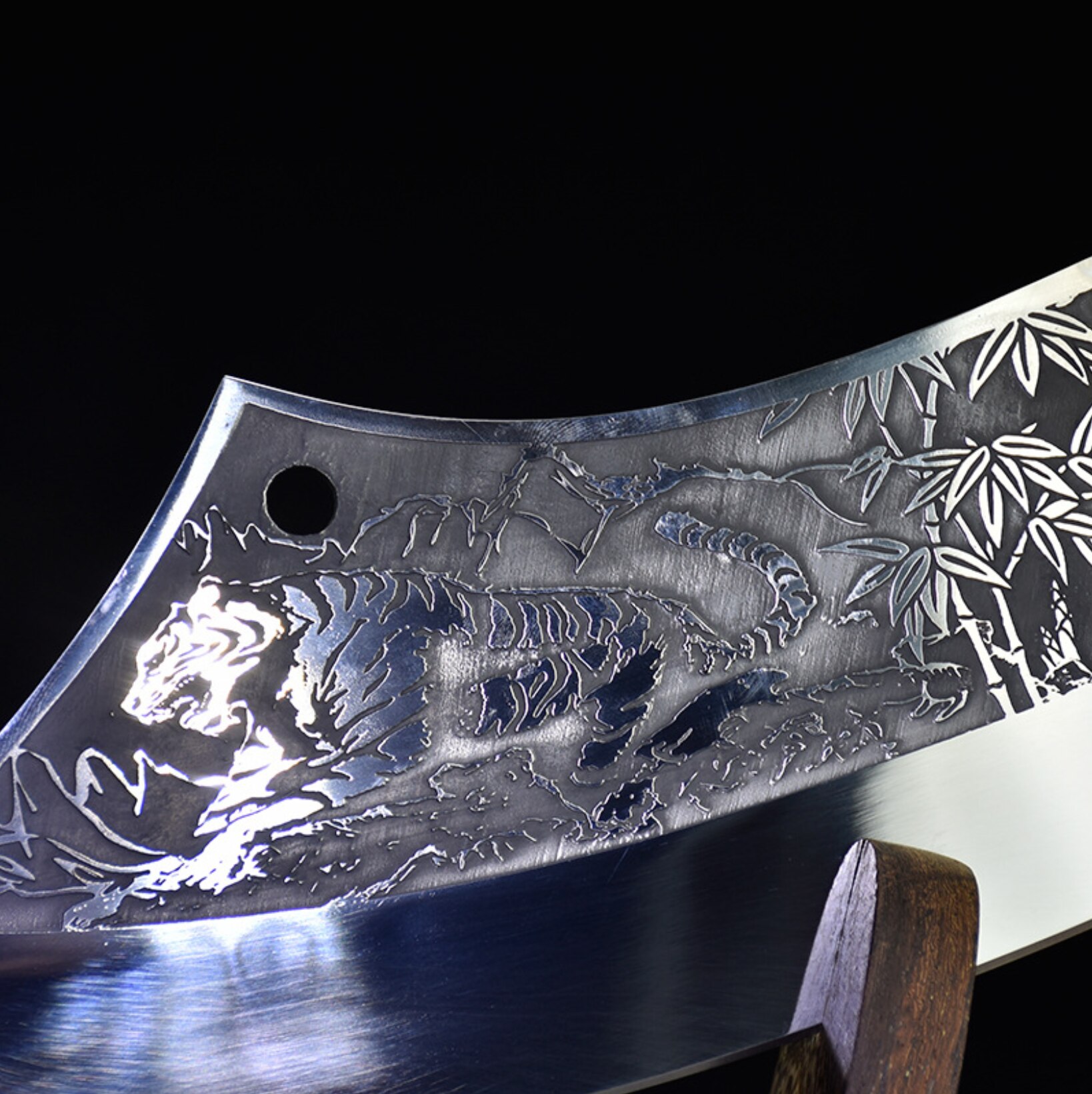 Chinese kitchen chef knife Multifunctional meat cleaver vegetable cutter Fixed blade Cooking tools