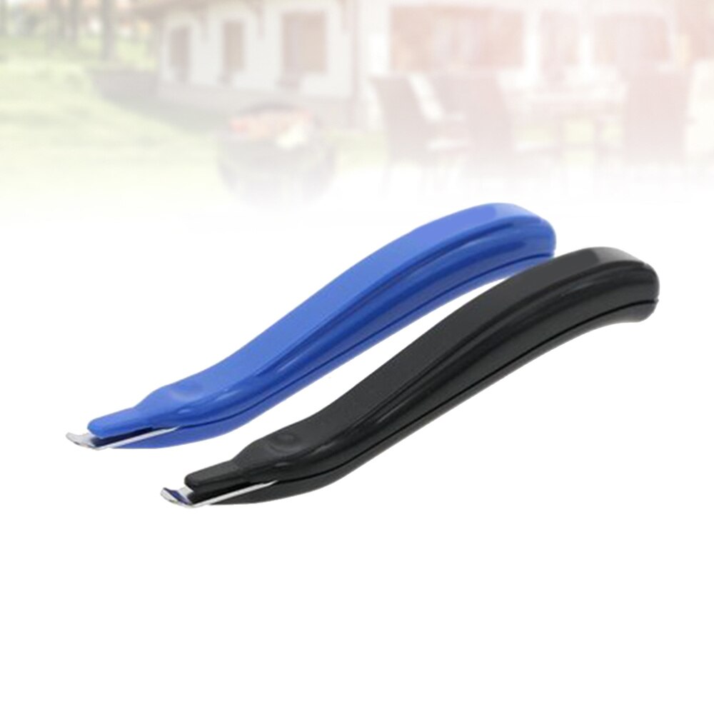2pcs Staple Remover Utility Portaive Universal Handheld Needle Remover Nail Puller Staple Remover for Home Books School