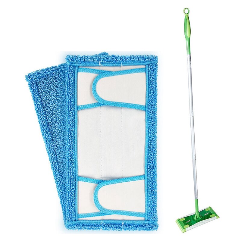 5 paczka podkładki wielokrotnego użytku dla Swiffer zamiatarka mopy można prać w pralce wycierać z mikrofibry Podkładka robić czyszczenia podłóg głowica mopa klocki działają na mokro i na sucho