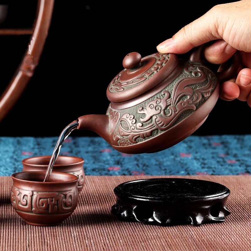 Pot à Thé Yixing - Zisha Pot de Stockage pour le Thé