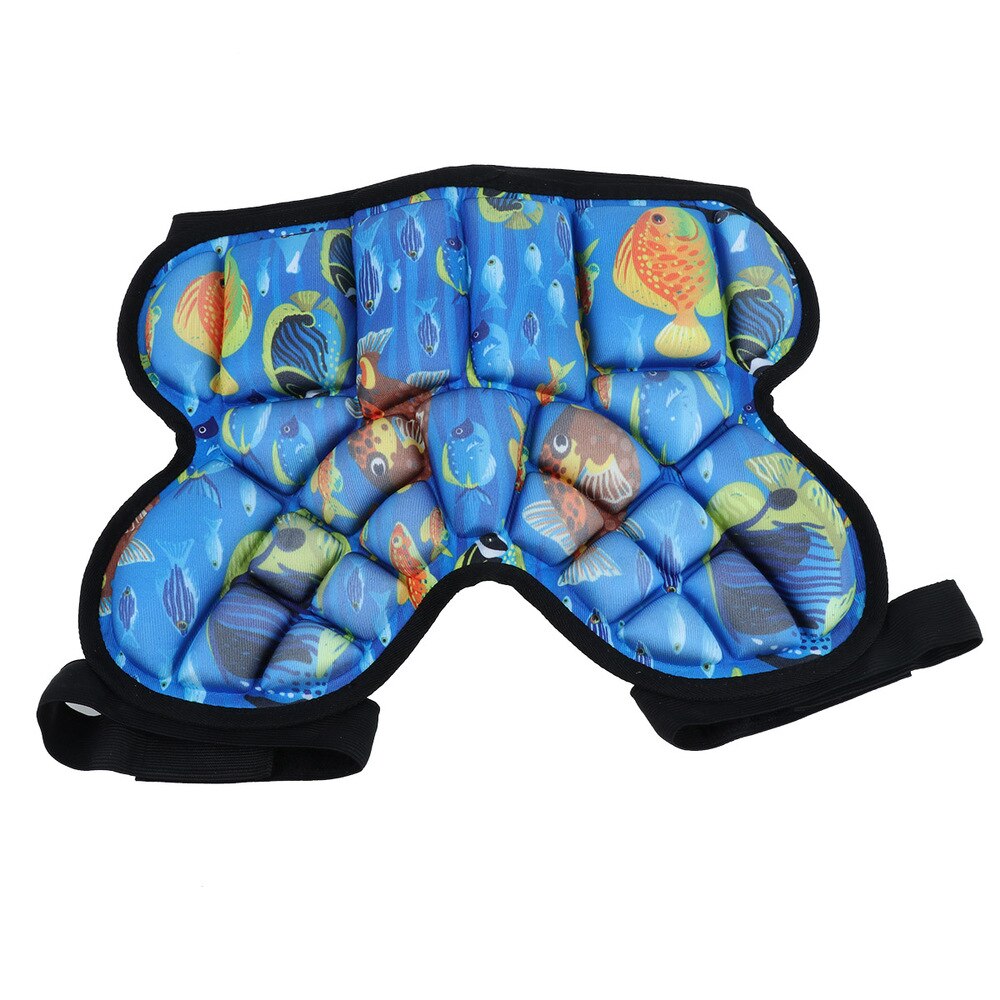 Pantalones cortos con almohadilla protectora para niños, ajustables, ligeros, para esquí, Snowboard, patinaje sobre ruedas, Hockey, fútbol, flor, 1 unidad