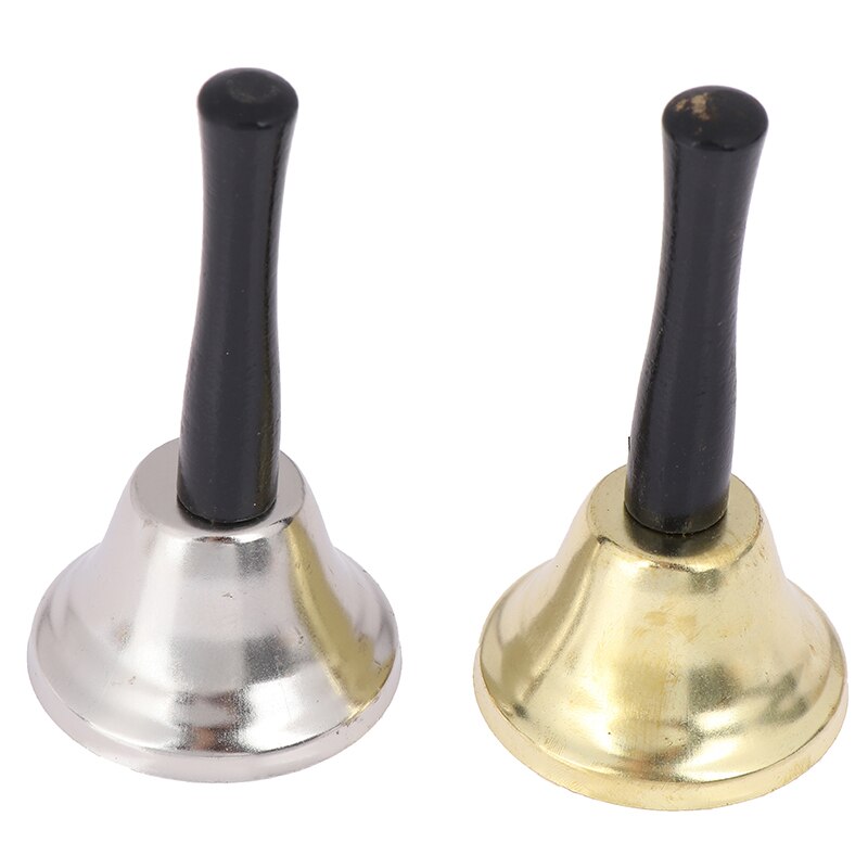Campana de mano de Metal de Navidad, campanas de llamada de mano, Santa Claus, campanas de té, , celebración, sonajero, herramientas, suministros de decoración