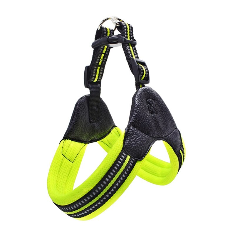 nailon de alta resistencia perro mascota arnés Collar acolchado Extra Grande Mediano pequeño perro arneses chaleco Husky perros suministros: G / L