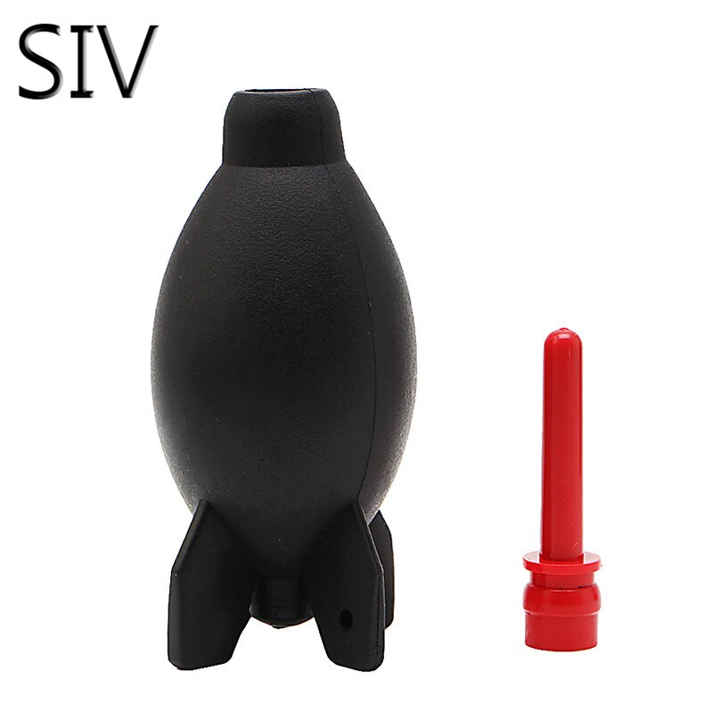 SIV DSLR Camera Lens Air Dust Blower Rubber Pump Cleaner Rocket Duster Cleaning Tool