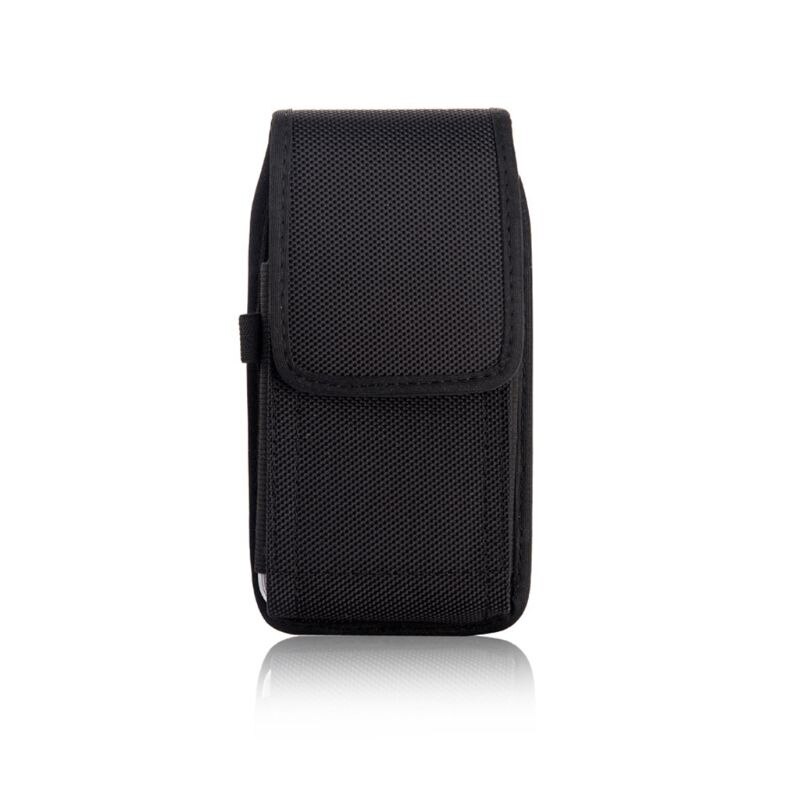 Thinkthendo Telefoon Pouch Opknoping Taille Opbergtas Fanny Pack Zwarte Klassieke Riem Clip Pouch Case Voor Iphone Heuptas: 1