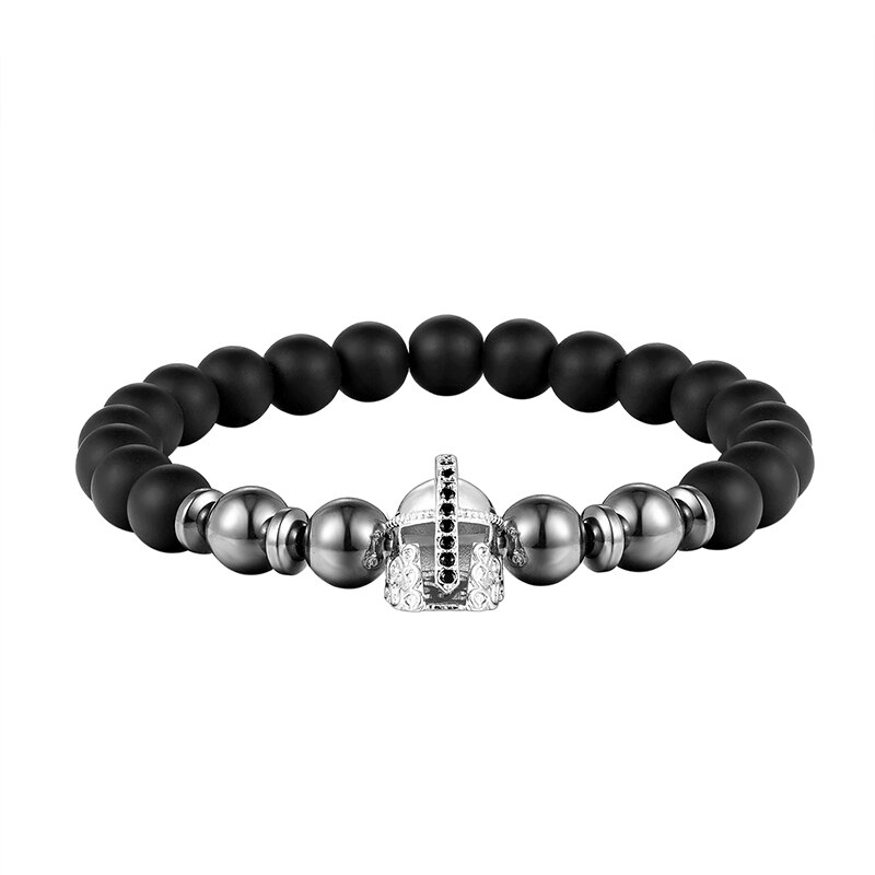 LIVVY Hand geweven armband sieraden sieraden parel armband parel armband vulkaan iwamatsu man crown strakke touw mannelijke Armband: AS318