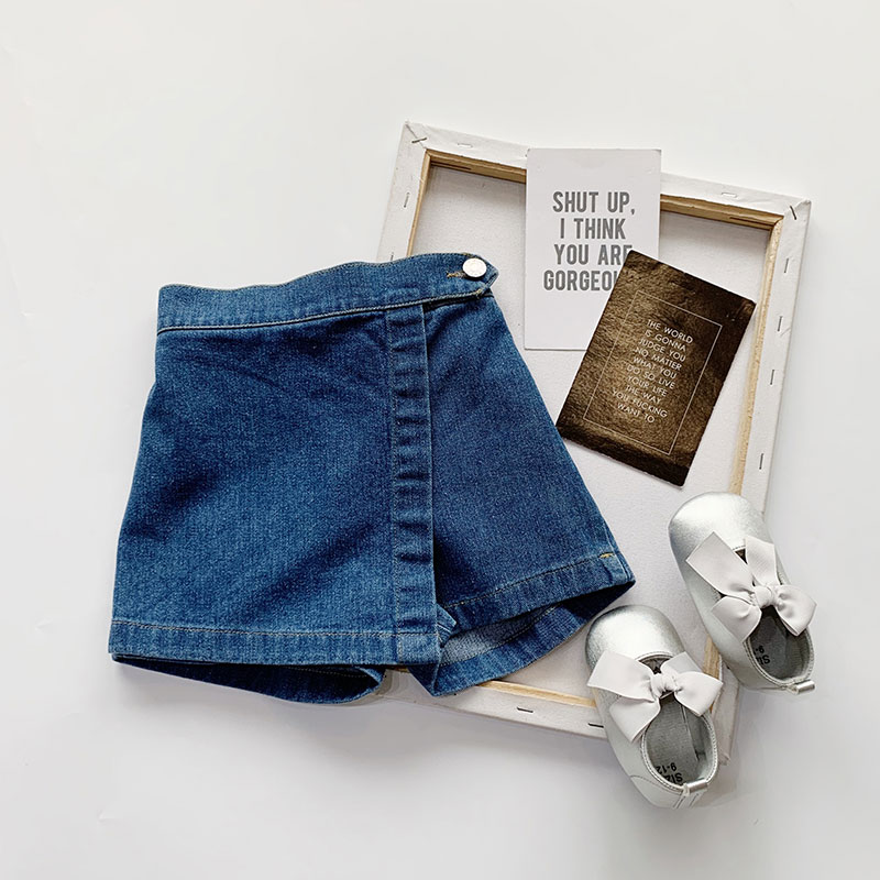 Mini-jupe Zara Pour Fille - Denim Bleu - Taille 7 Ans - Occasion Très Bon état