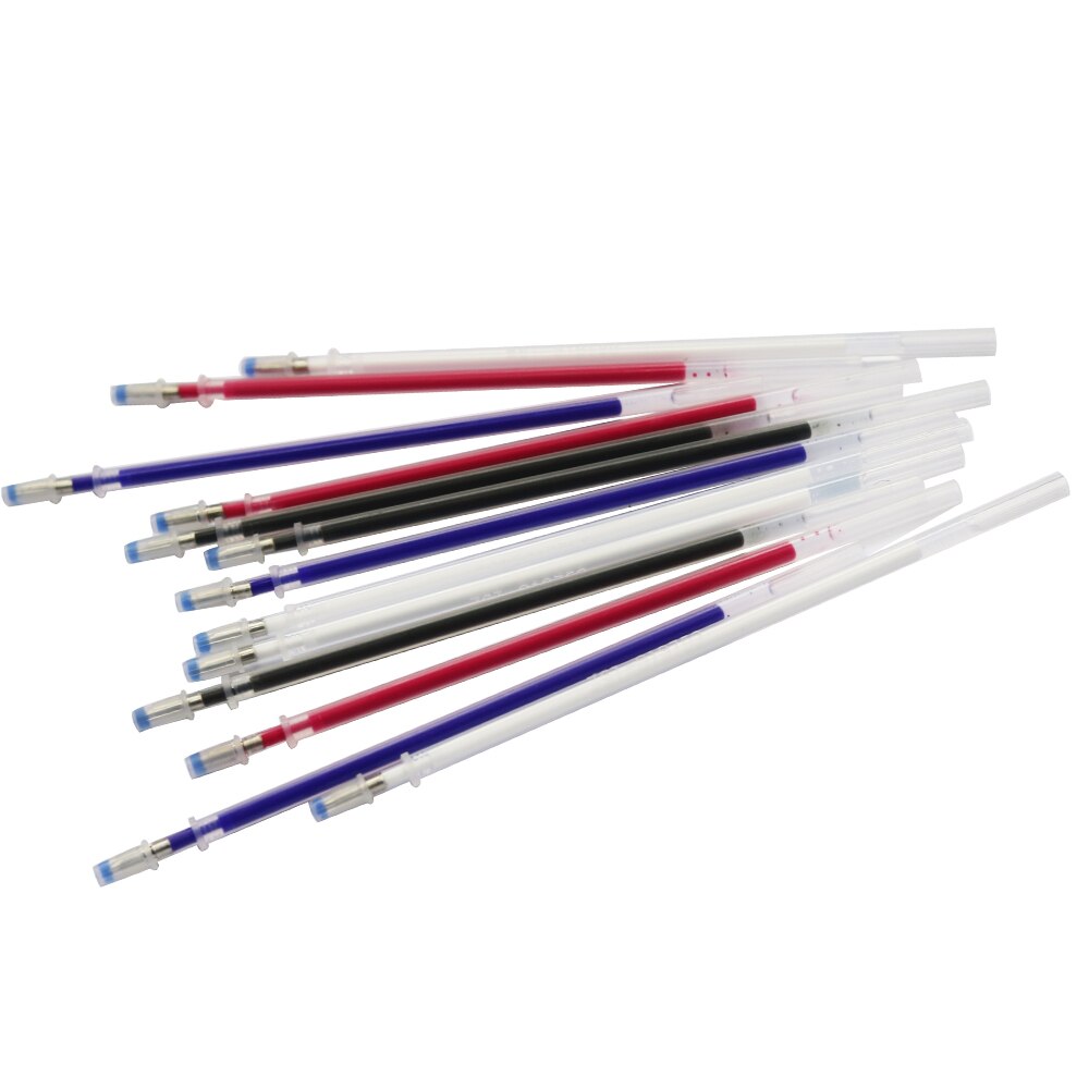20pcs/Lot Heat Erasable Pen Refill High Temperature Disappearing Fabric Marker Pen For Clothing Leather Mark Sewing Tools