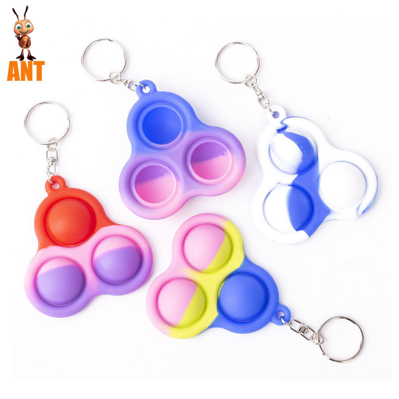 1Pcs Fidget Eenvoudige Kuiltje Speelgoed Stress Relief Hand Fidget Speelgoed Voor Kinderen Volwassenen Vroege Educatief Autisme Speciale Behoefte Speelgoed