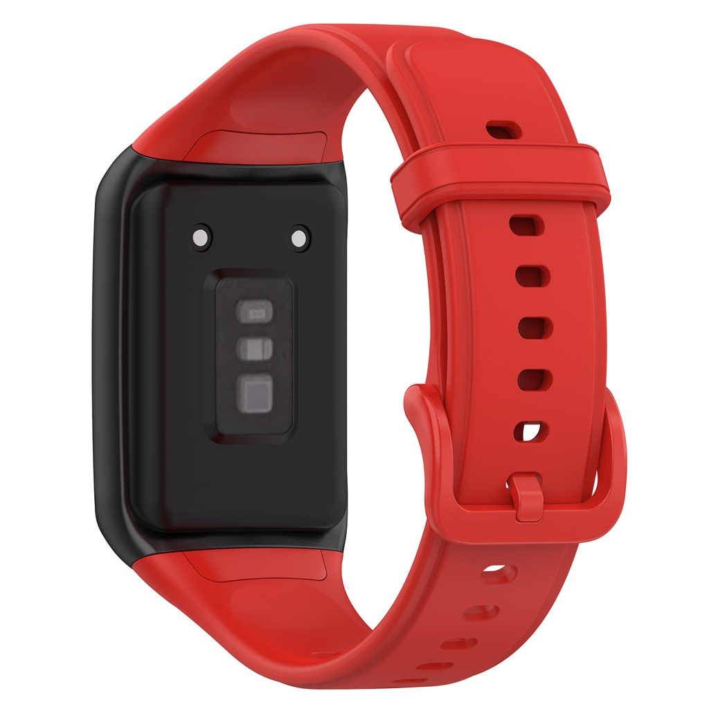 Armband für Oppo Band 2 Silikon Ersatz band: Rot
