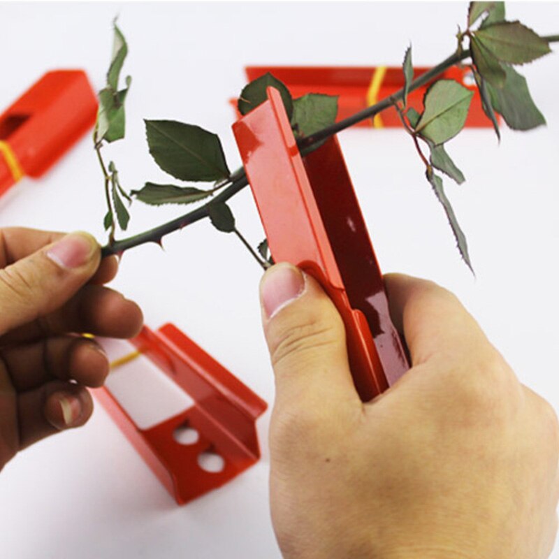 DIY Cut Tool Bloemist Metalen Tuin Bloem Roos Doorn Stengel Blad Stripper Rose Tang Verwijderen Bramen Tuin Gereedschap