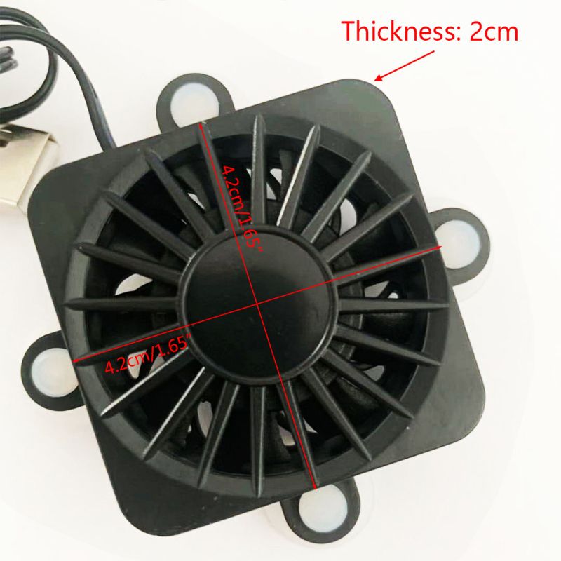 Draagbare Usb Mobiele Telefoon Cooling Pad Cooler Fan Radiator Met 4 Kleine Zuignap Voor Iphone Telefoons