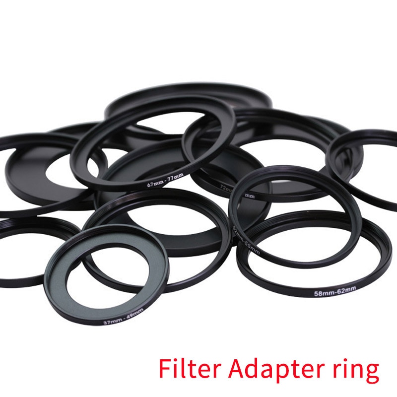 52-67mm 52-82mm 55-58mm 55-62mm 55-82mm 58-72mm 58-77mm 58-82mm Objektiv Schritt hoch Nieder Ring Filter alle Kamera Adapter einstellen