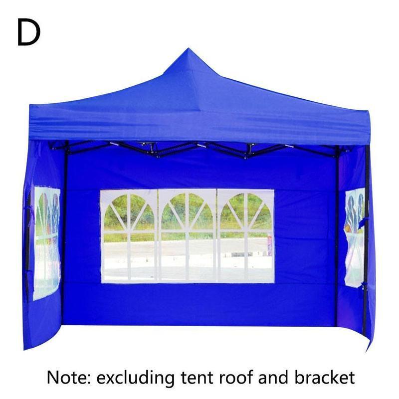 Four-corner Tent Cloth Outdoor Foldable Rainproof Shade Tent Cloth Sunshelter Outdoor Transparent Top Tent Waterproof Cloth O0J6: D