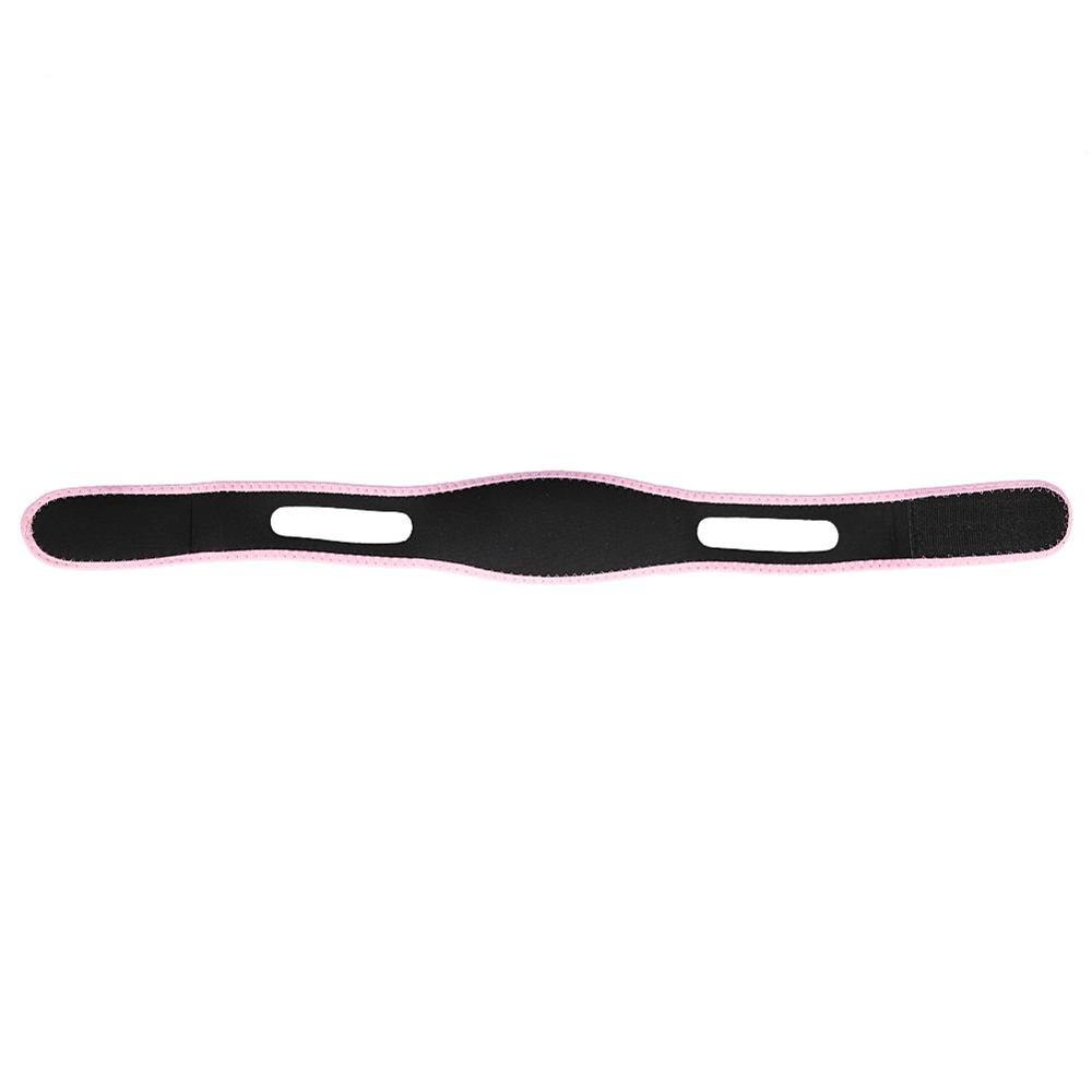 Anti snurk kinband riem delicate facelift 7 kleuren kin ondersteunende banden slanke massager slaap voorkomen snurken hoofdband ondersteuning: Zilver