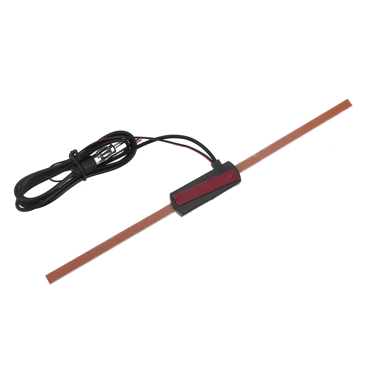 Universal Auto Car AM FM Radio Signal Amplified Windshield Window Antenna Aerial Adhesive Base Non Directional Antenna 12V