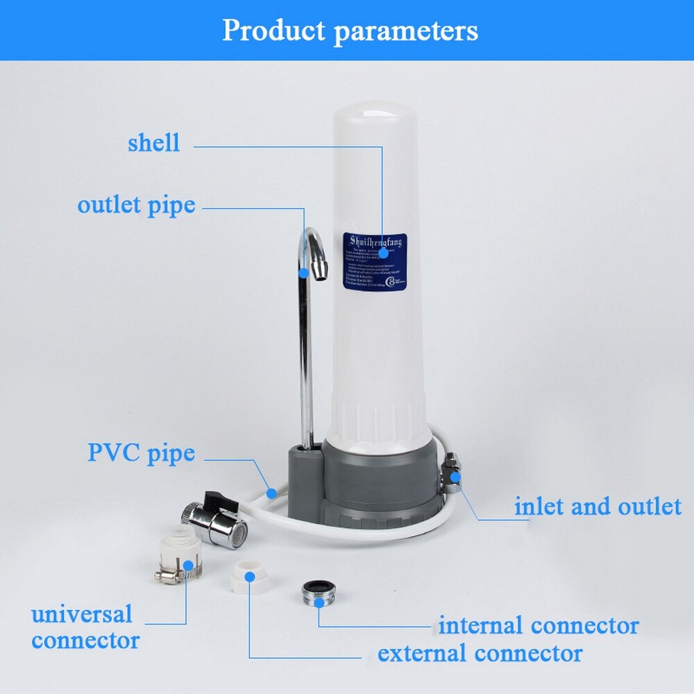 Filtro purificador De Agua para grifo De cocina, repuesto De Filtro De Agua potable para el hogar