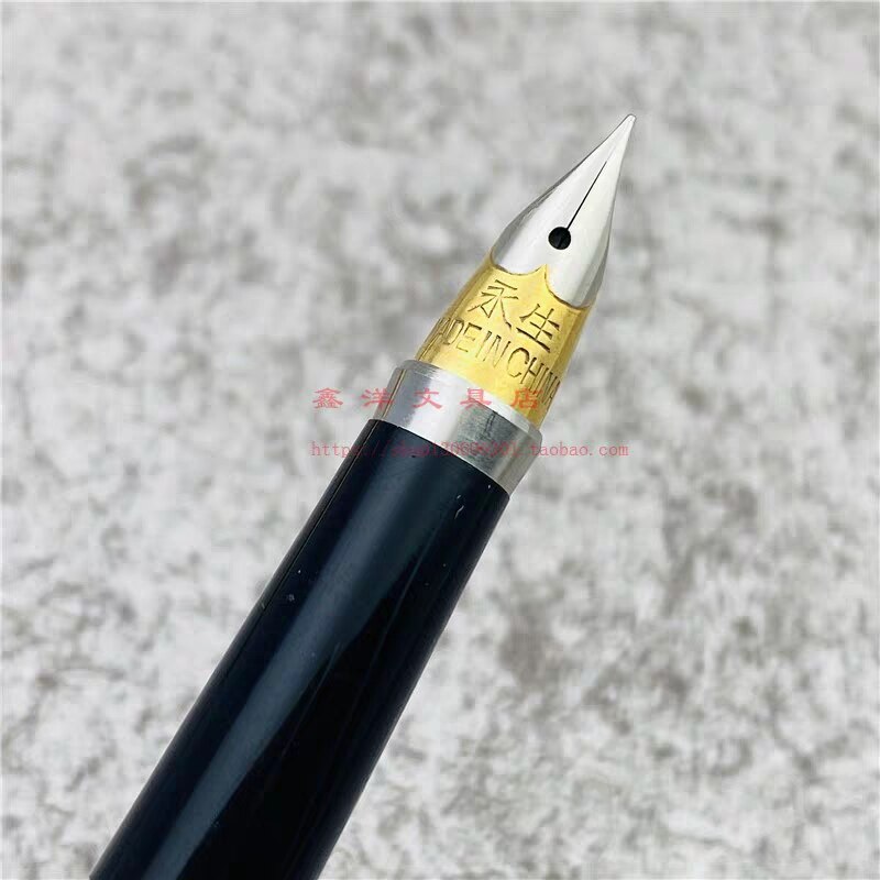 1Pc Hero Wing Sung 840 Vulpen Inkt Pen Fine Nib Aerometric Pen Oude Voorraad Pen School Student Office briefpapier