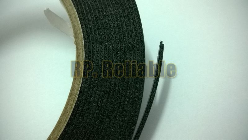 (1mm dicke) 3mm ~ 10mm * 5M, schwarz praktisch Staub Beweis Schwamm Schaum Klebeband Doppelseitigem Klebeband, für Telefon Anti Staub Reparatur, Abdichtung