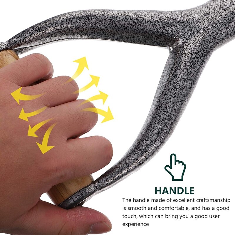 Snow Shovel Grip Handle Replacement Parts Y- Shaped Garden Shovel Handle Fork Shovel Digging Raking Tools
