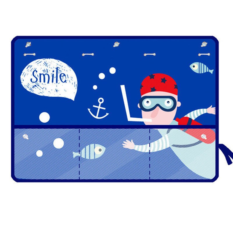 Cartoon patroon auto auto achter zijruit zonnescherm gordijn kind kinderen zonnebrandcrème hoes uv-bescherming met opbergnet: En