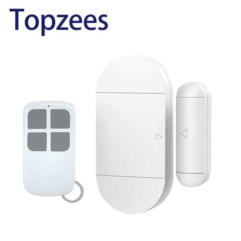 Wireless Warning Alarm Wireless Door Sensor Magnetic Sensor Burglar Security Window Sensor With Remote Controller Alarm System