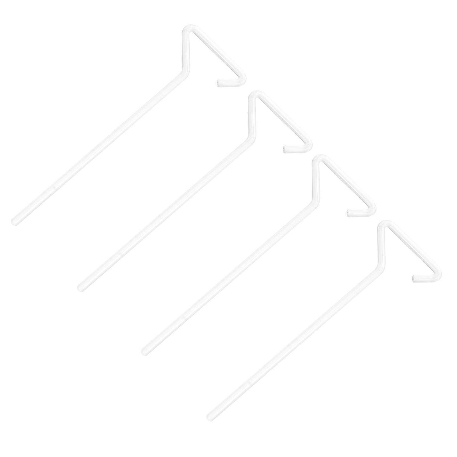 4pcs Glass Spreading Rods Cell Spreaders Labs Glass Rod Tools: Default Title