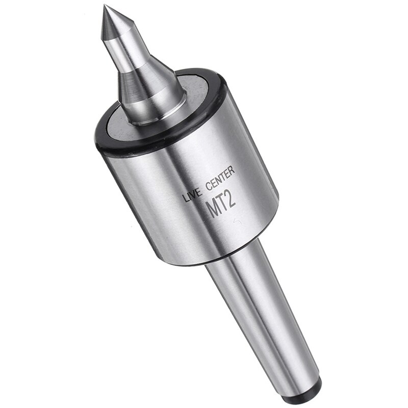MT2 0.001 Accuracy 5000 Rpm Max Steel Lathe Live Center Taper Tool Triple Bearing CNC Live Revolving Milling Center Taper Machin