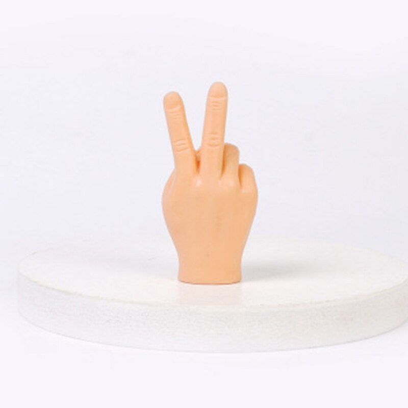 Funny Mini Hands Finger Fidget Toys Small Hand Tease the Cat Pet Toy