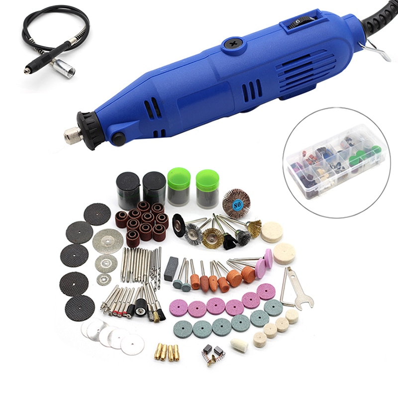 Outils électriques gravure électrique Mini perceuse polisseuse vitesse Variable outil rotatif accessoires pour Dremel 3000 4000