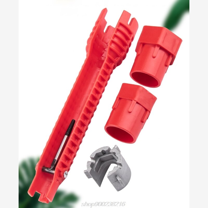 Multifunction Faucet Wrench Sink Installer Tools Water Pipe Spanner Tackle Tool for Toilet Bathroom A20 21