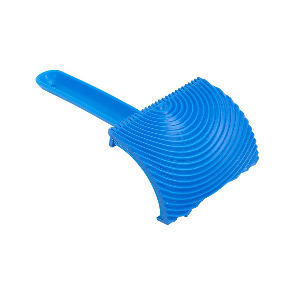 Blue Wood Grain Tool Wood/Plastic Handle Rubber Wood Grain Paint Roller DIY Pattern Stamp For Wall Painting Decoration 1pcs/2pcs: MS18B-2.5 x1pcs