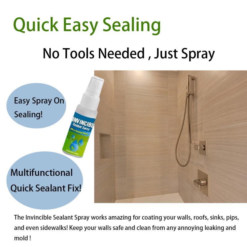 30ml Tile Exterior Wall Roof Leaking Waterproof Coating Waterproofing Agent Toilet Penetrating Sealant Spray Glue Hardware Tools