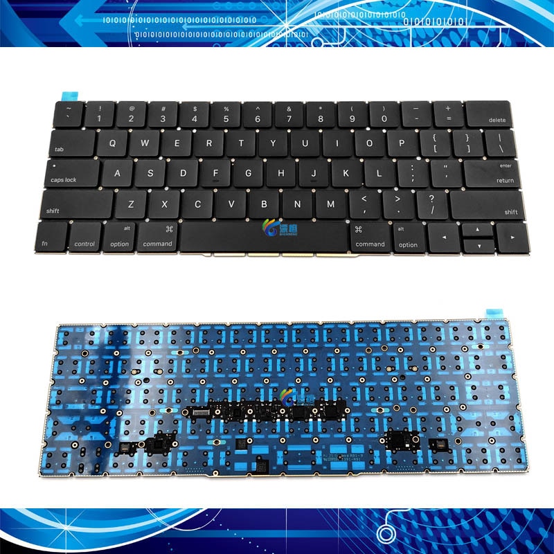 Originele A1707 A1706 US Keyboard Jaar Voor Macbook Pro Retina 13 "15" A1707 UK Toetsenbord Vervanging EMC 3162