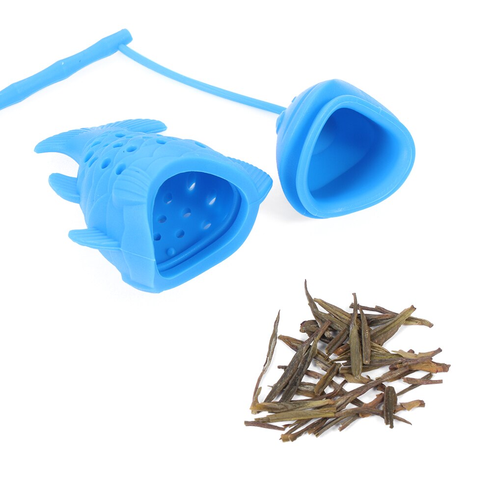 Cute Fish Shape Tea Infuser Strainer Silicone Tea ... – Grandado