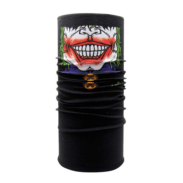 Skelet Skull Bandana Ski Skull Halloween Hals Half Gezichtsmasker Fietsen Ghost Sjaal Nek Bandana Ski Sport Wandelen Sjaals: 6