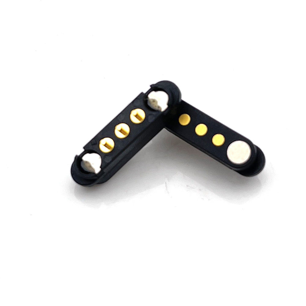 2/3/4/5- poliger magnetischer dc-stecker mit ösen, wasserdicht, mit federmechanismus, pogo-pin-stecker, pogo-pin-stecker, -buchse, federbelastet: Multi / 5-9 stck.