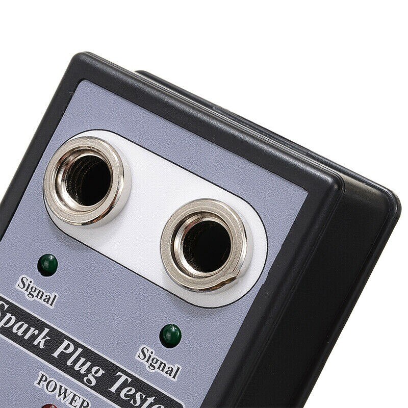 12V Car Adjustable Dual-Holes Ignition Tester Gasoline Vehicles Auto Spark Plug Ignition Tester Testing Analysis Rair Tools