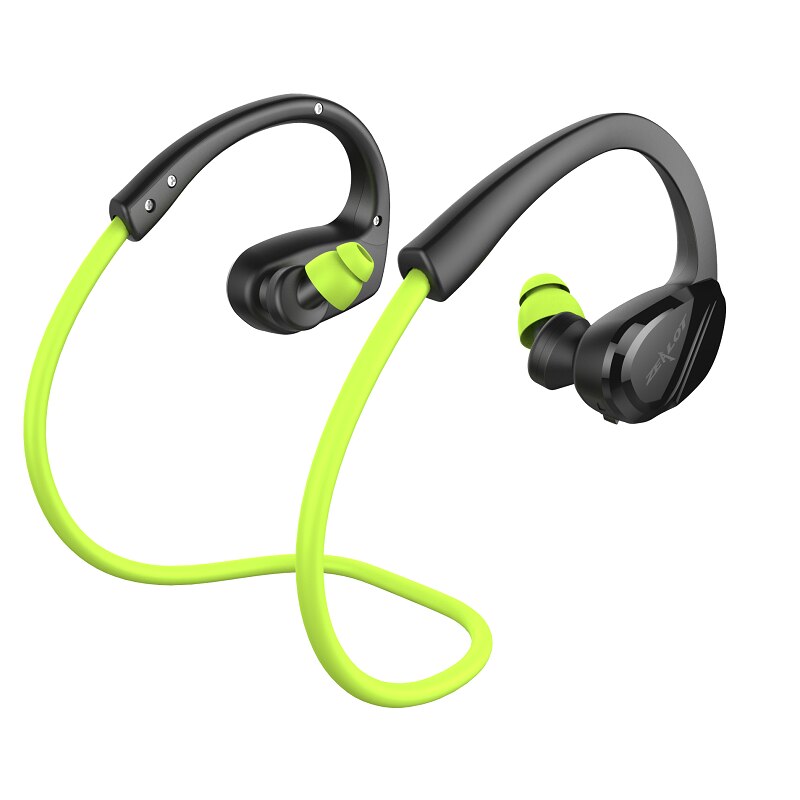 ZEALOT H6 Sport Sans Fil Écouteurs Stéréo Étanche Bluetooth Casque avec Micro Pour Smartphone En Cours D'exécution Gym Casque: Green