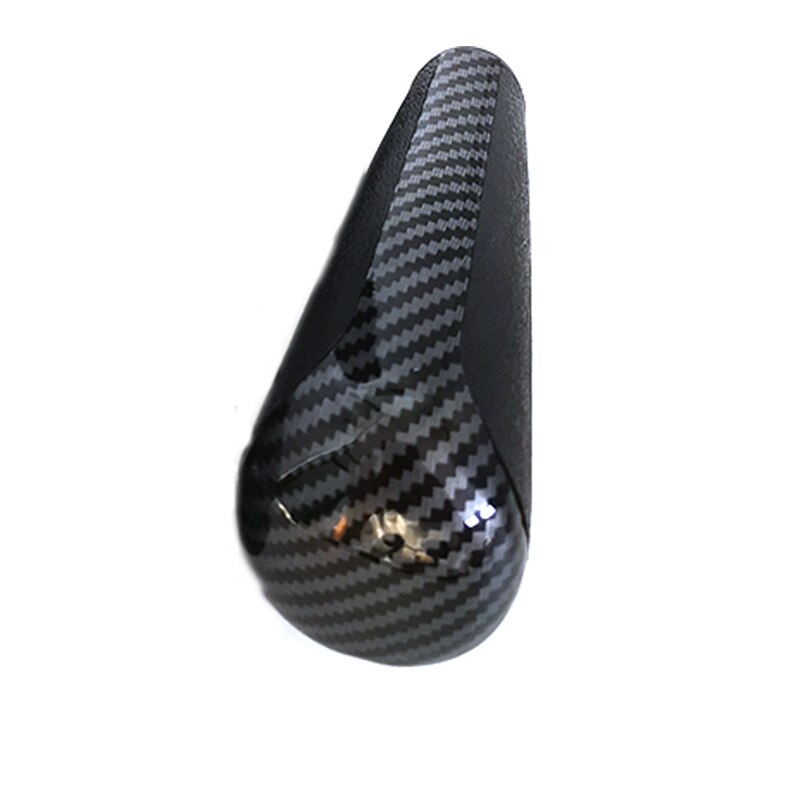 ABS Auto Automatic Gear Stick Shift Knob For Peugeot 206 207 307 408 Citroen C2 C3 C4: Carbon fiber