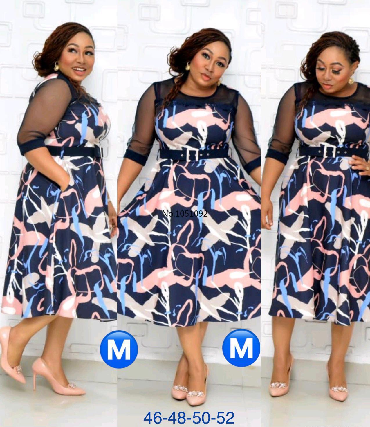 5XL 6XL Plus Size African Dresses For Women Africa Clothes Dress Print Dashiki Ladies Clothing Africa Dress Big Size 4XL
